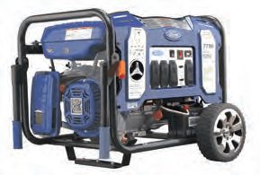 Ford 7750W Dual Fuel Inverter Generator with Electric Start – 120V/240V Portable Power Generator