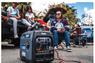 GX400BN 4000W Dual Fuel Inverter Generator with CO Alert, RV Ready & Parallel Capability